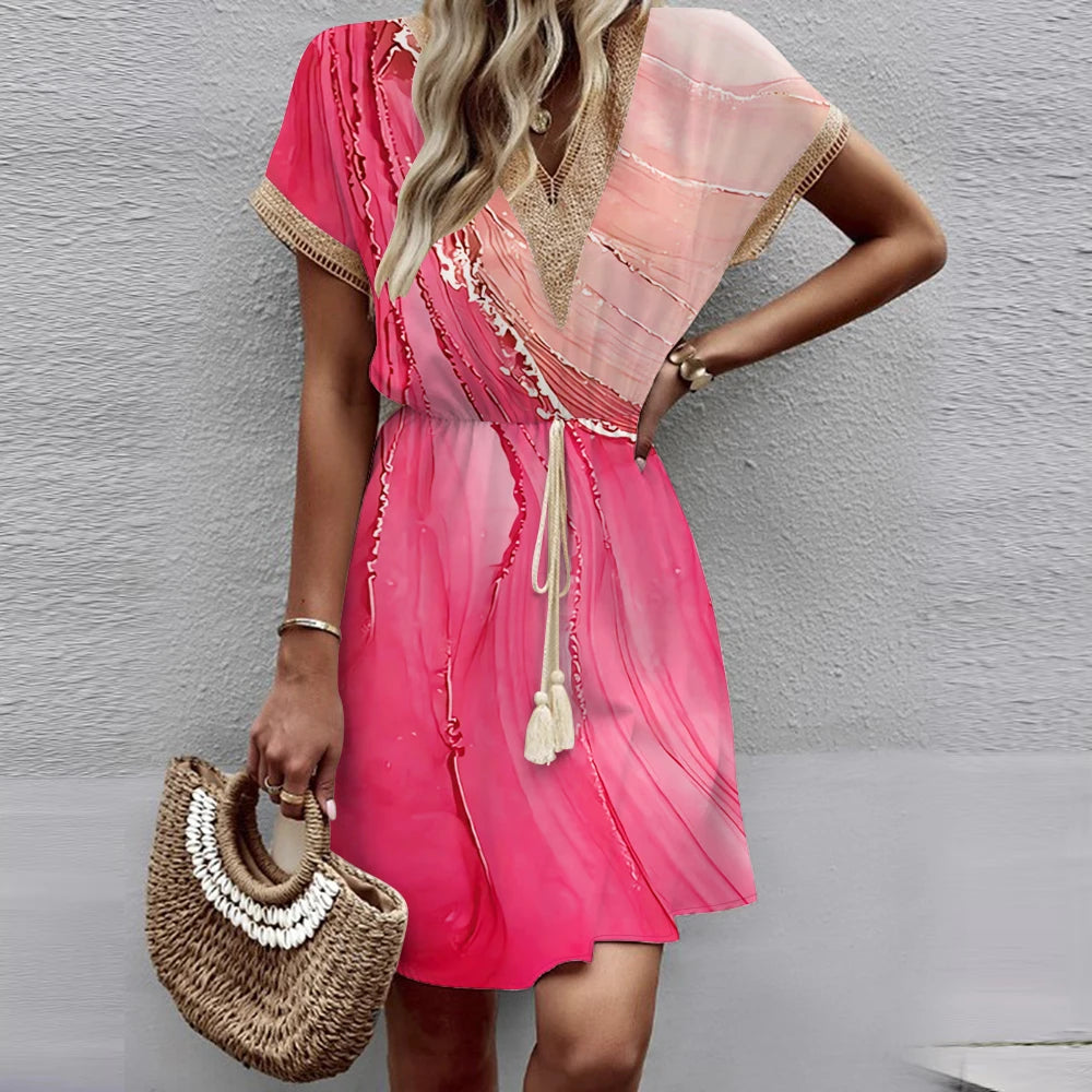 Luchtige Zomerjurk met Print