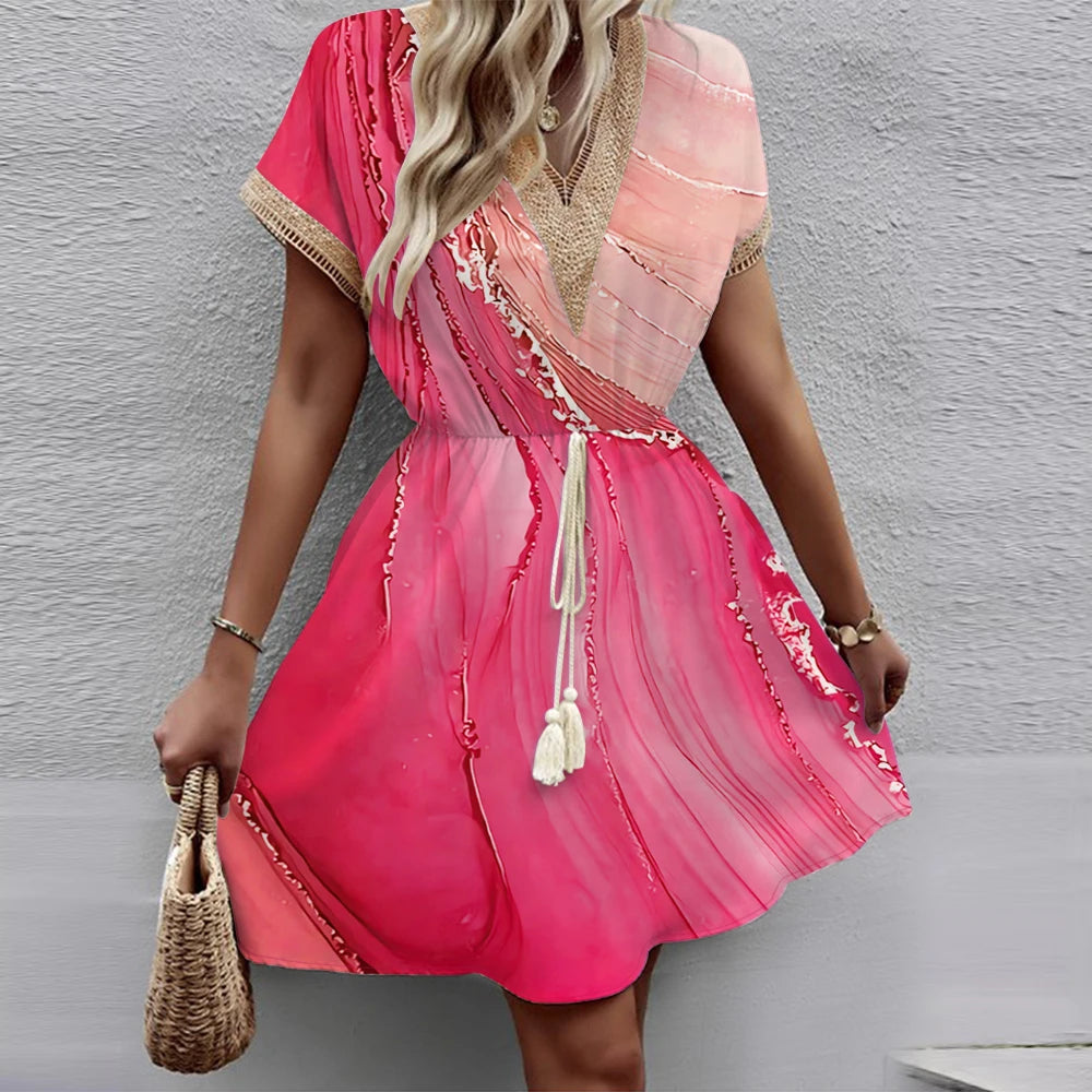 Luchtige Zomerjurk met Print