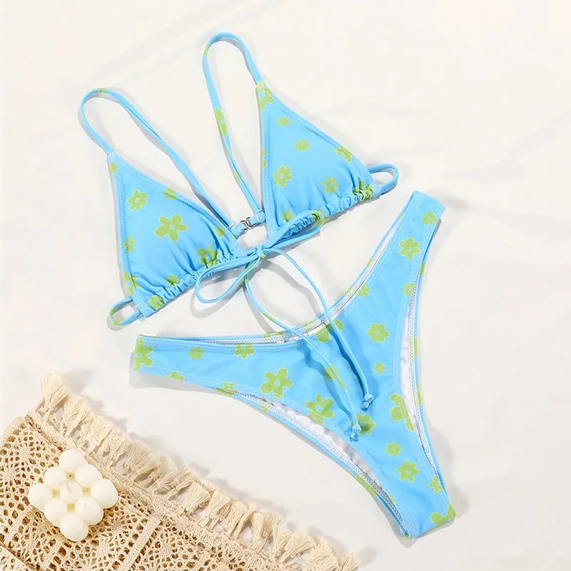 Swimwear Women Bikini Thong