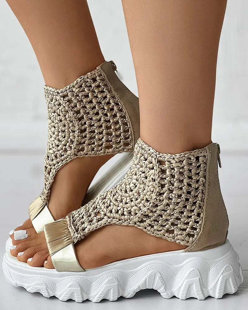 Geometric braided wedges