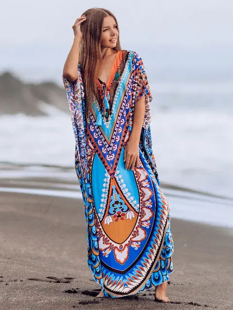 Printed summer dress