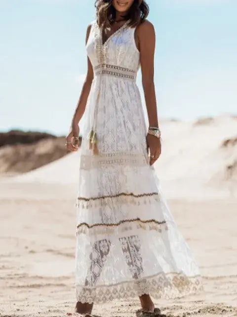 Jurk Vrouwen Zomer Maxi Jurk