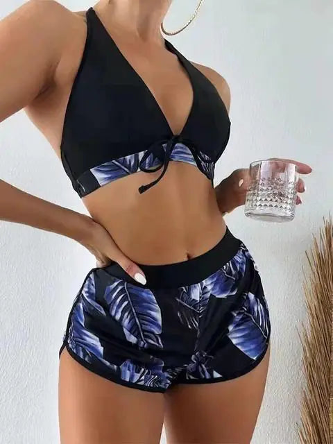 Zwemkleding met hoge taille Bikiniset