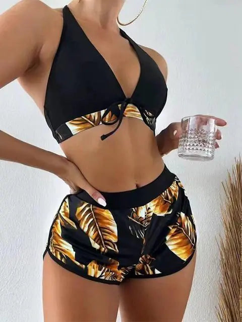 Zwemkleding met hoge taille Bikiniset